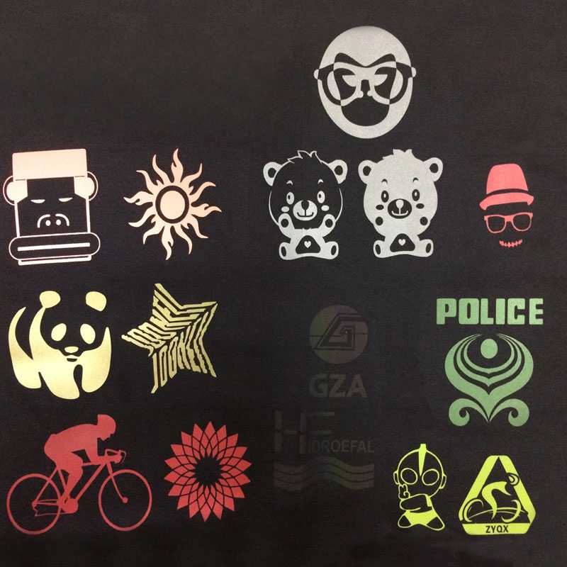 反光熱貼logo 可定制各類圖案