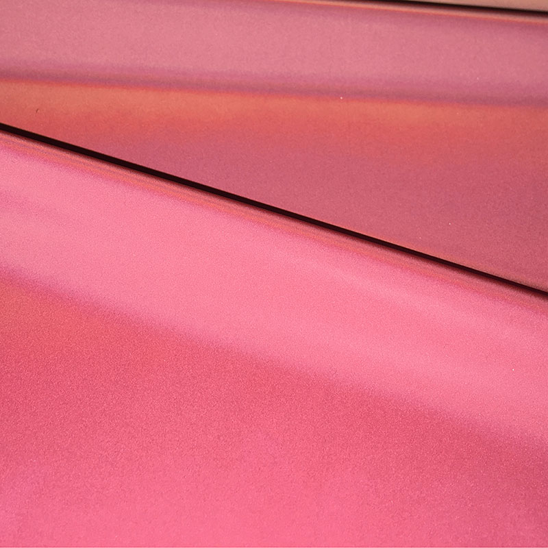 柔軟尼絲紡紅色反光布