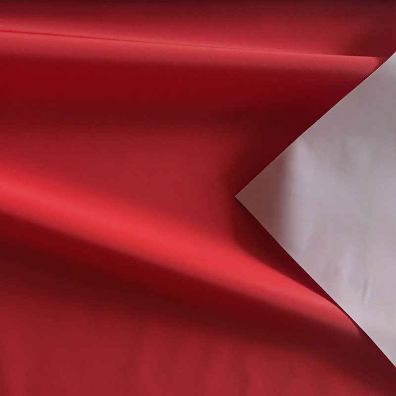 柔軟尼絲紡紅色反光布