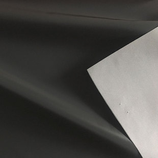柔軟黑色尼絲紡反光布