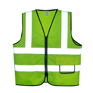 交通環衛施工反光馬甲安全背心帶口袋