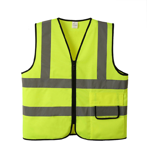 交通環衛施工反光馬甲安全背心帶口袋