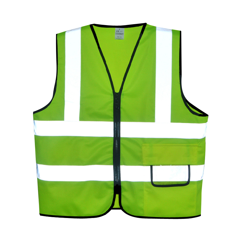 交通環衛施工反光馬甲安全背心帶口袋