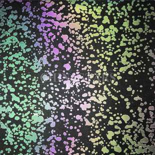炫彩印花圓點反光面料19號圖
